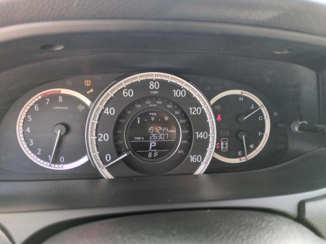 1HGCR3F83DA037983 - 2013 HONDA ACCORD EXL 棕色 照片 9