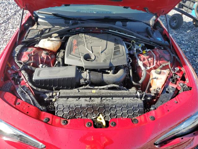 ZARFAMBN3M7645025 - 2021 ALFA ROMEO GIULIA TI Rot Foto 11