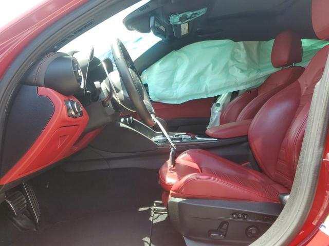 ZARFAMBN3M7645025 - 2021 ALFA ROMEO GIULIA TI Rot Foto 7