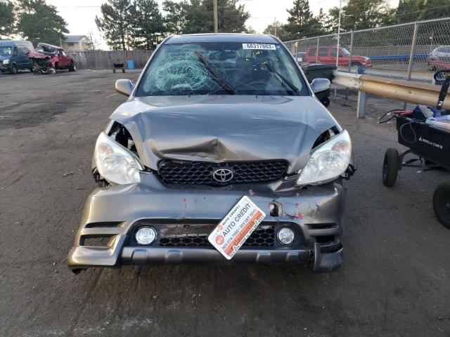 2T1KR32E74C167962 - 2004 TOYOTA COROLLA MA XR GRAY photo 5