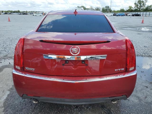 1G6DF577490137121 - 2009 CADILLAC CTS RED photo 6