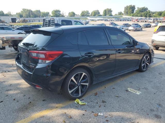 4S3GTAM6XM3703717 - 2021 SUBARU IMPREZA SPORT BLACK photo 3