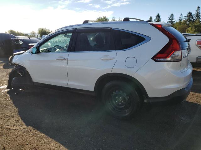2HKRM4H79DH118819 - 2013 HONDA CR-V EXL WHITE photo 2