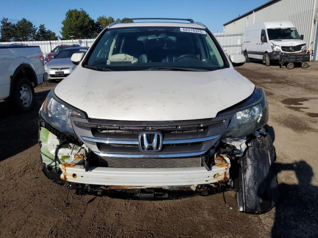 2HKRM4H79DH118819 - 2013 HONDA CR-V EXL WHITE photo 5
