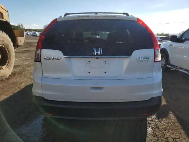 2HKRM4H79DH118819 - 2013 HONDA CR-V EXL WHITE photo 6