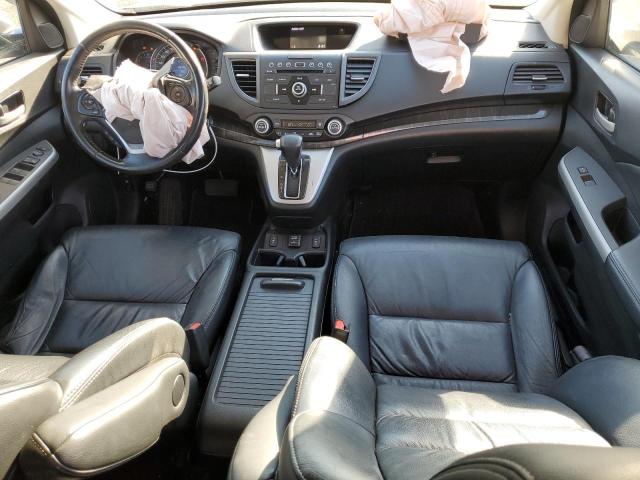 2HKRM4H79DH118819 - 2013 HONDA CR-V EXL WHITE photo 8