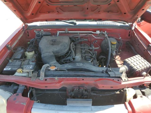 1N6DD26S81C390448 - 2001 NISSAN FRONTIER KING CAB XE RED photo 11