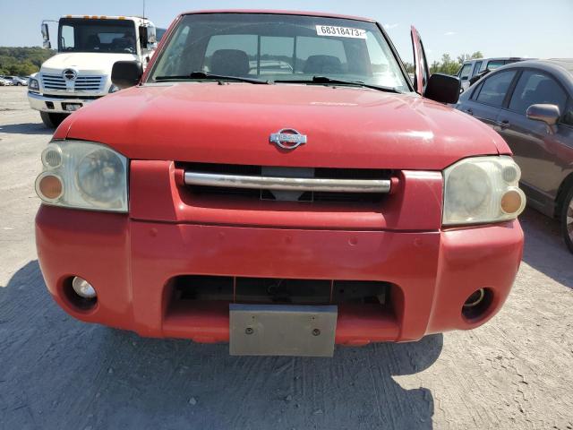 1N6DD26S81C390448 - 2001 NISSAN FRONTIER KING CAB XE RED photo 5
