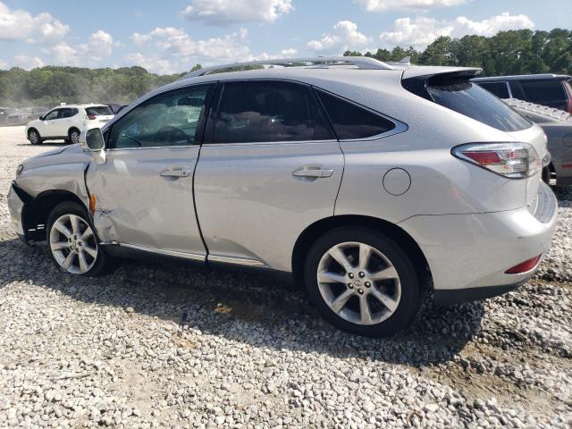 2T2BK1BA8AC058312 - 2010 LEXUS RX 350 SILVER photo 2