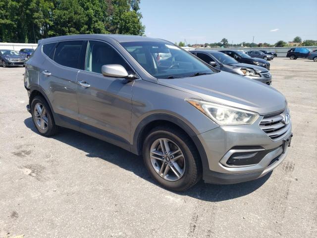 5NMZTDLB5HH000347 - 2017 HYUNDAI SANTA FE S GRAY photo 4