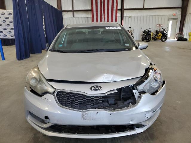 KNAFK4A64G5520887 - 2016 KIA FORTE LX SILVER photo 5