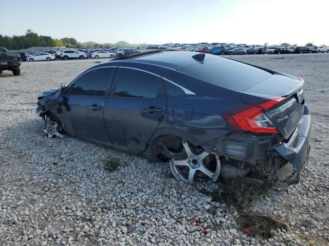 19XFC1F7XLE021851 - 2020 HONDA CIVIC EXL BLUE photo 2