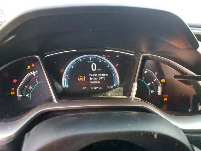 19XFC1F7XLE021851 - 2020 HONDA CIVIC EXL BLUE photo 9