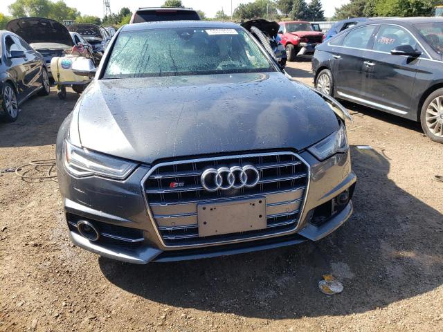 WAUH2AFCXGN074590 - 2016 AUDI S6 PRESTIGE GRAY photo 5