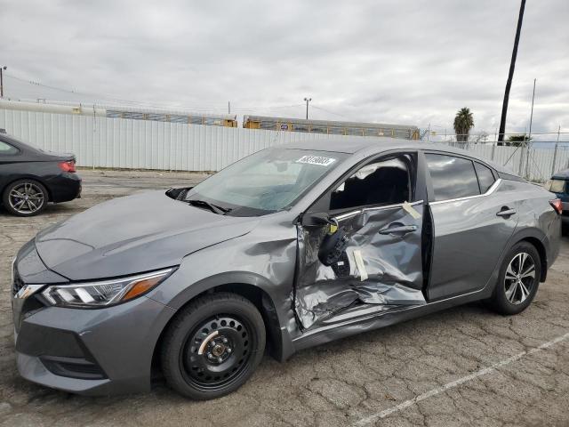 3N1AB8CV3NY301933 - 2022 NISSAN SENTRA SV GRAY photo 1