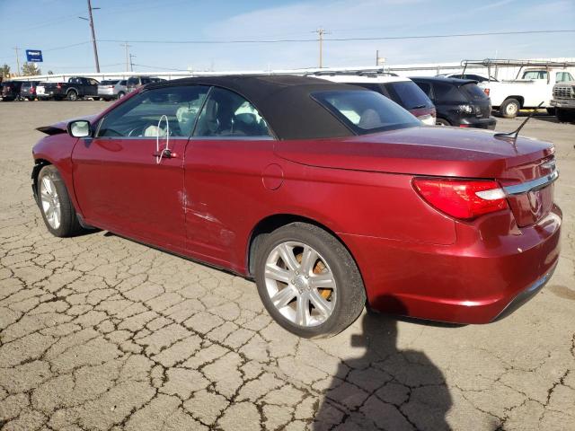 1C3BCBEGXCN258541 - 2012 CHRYSLER 200 TOURING RED photo 2