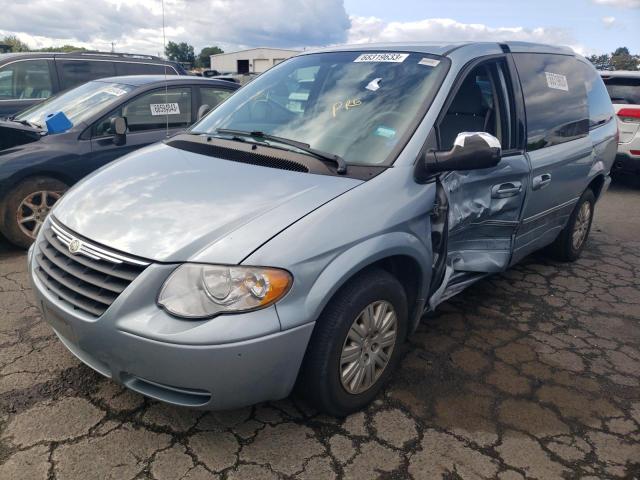 2A4GP44R86R783555 - 2006 CHRYSLER TOWN & COU LX BLUE photo 1