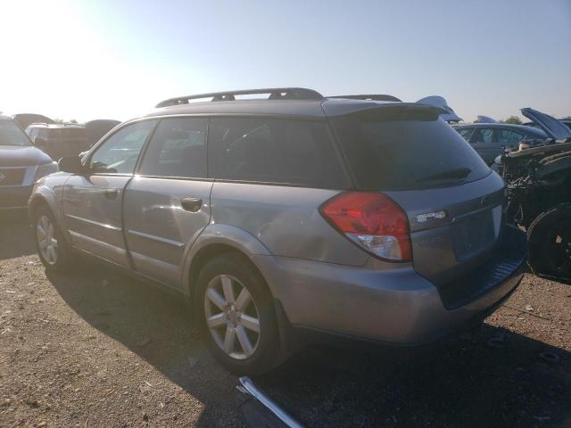 4S4BP61C297314927 - 2009 SUBARU OUTBACK 2.5I GRAY photo 2