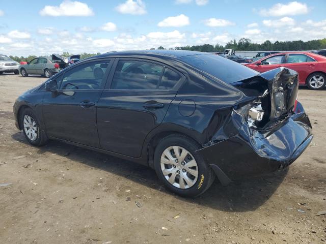 19XFB2F59CE106946 - 2012 HONDA CIVIC LX BLACK photo 2