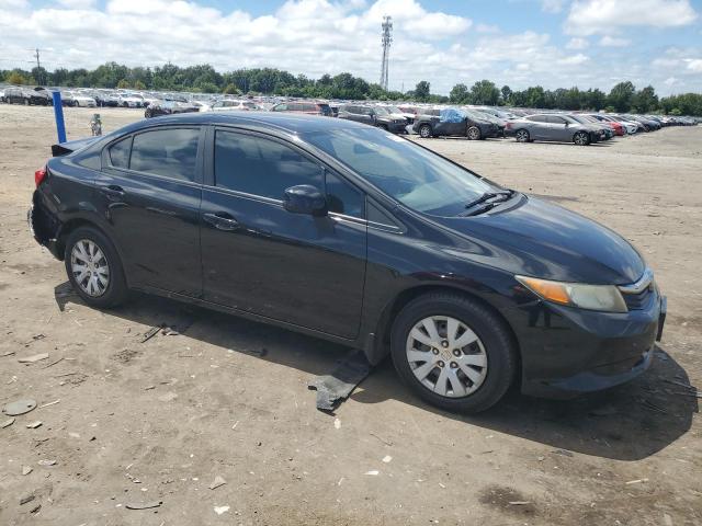 19XFB2F59CE106946 - 2012 HONDA CIVIC LX BLACK photo 4