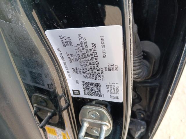 1GCGTBENXM1127652 - 2021 CHEVROLET COLORADO BLACK photo 12