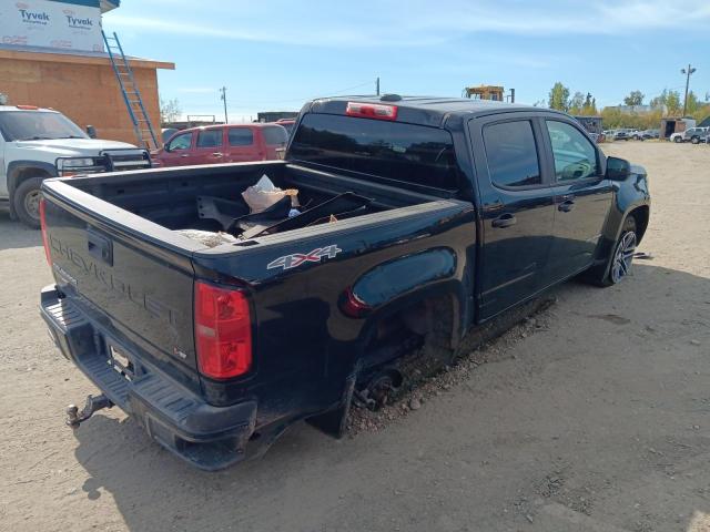 1GCGTBENXM1127652 - 2021 CHEVROLET COLORADO BLACK photo 3