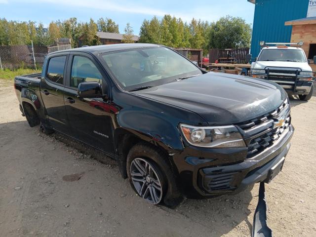 1GCGTBENXM1127652 - 2021 CHEVROLET COLORADO BLACK photo 4