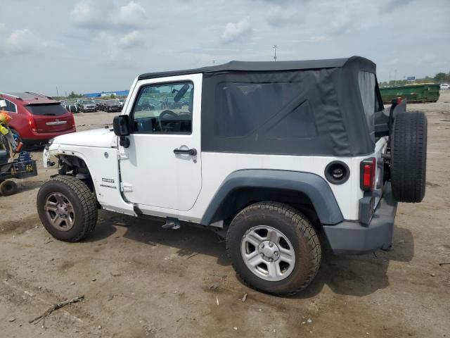 1C4AJWAG9CL264921 - 2012 JEEP WRANGLER SPORT Weiß Foto 2