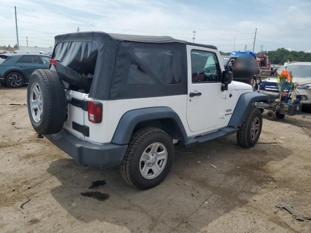 1C4AJWAG9CL264921 - 2012 JEEP WRANGLER SPORT Weiß Foto 3