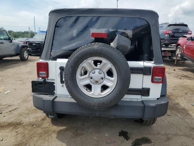 1C4AJWAG9CL264921 - 2012 JEEP WRANGLER SPORT Weiß Foto 6