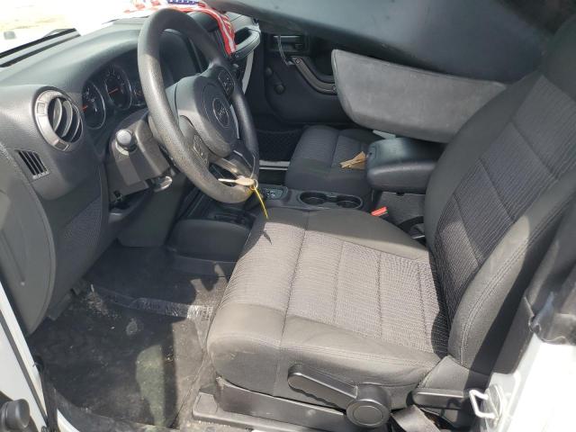 1C4AJWAG9CL264921 - 2012 JEEP WRANGLER SPORT Weiß Foto 7