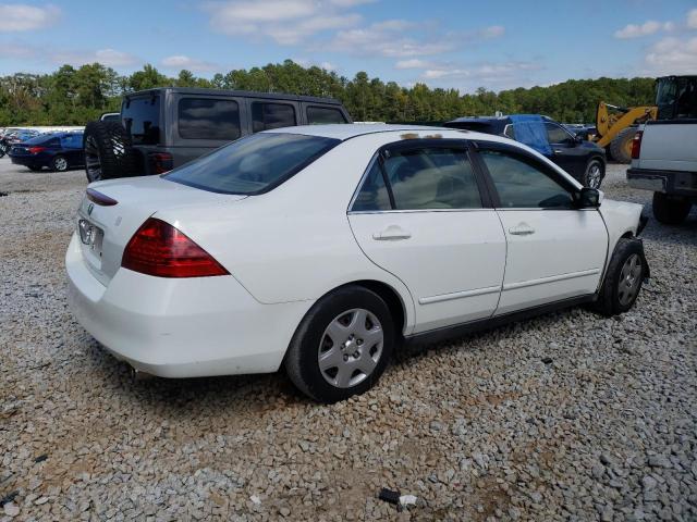 3HGCM56456G711708 - 2006 HONDA ACCORD LX WHITE photo 3