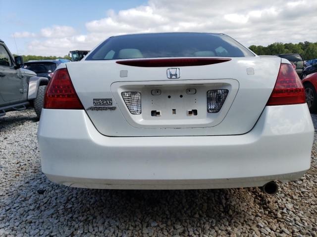 3HGCM56456G711708 - 2006 HONDA ACCORD LX WHITE photo 6