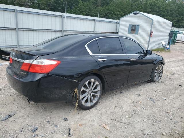 1HGCR2F54FA156712 - 2015 HONDA ACCORD SPORT Սև լուսանկար 3