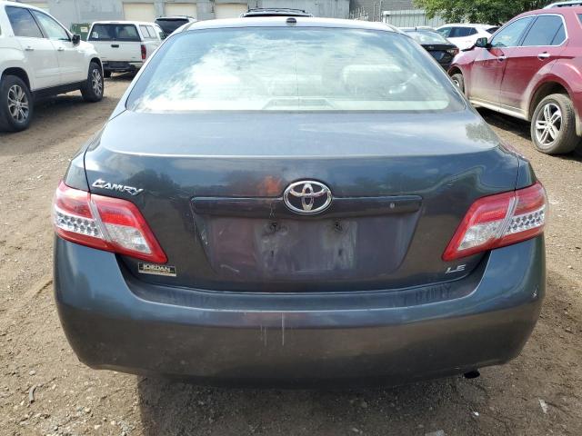 4T4BF3EK3AR007796 - 2010 TOYOTA CAMRY BASE GRAY photo 6