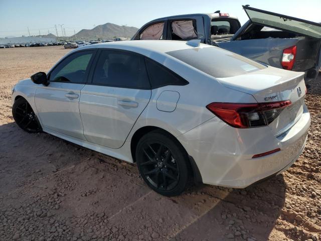 2HGFE2F58RH542726 - 2024 HONDA CIVIC SPORT WHITE photo 2