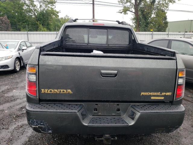 2HJYK165X7H502618 - 2007 HONDA RIDGELINE RTL GRAY photo 6