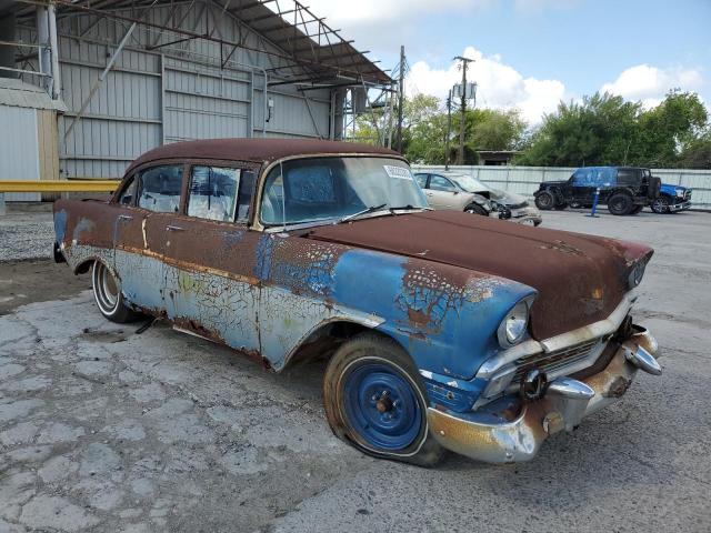 VB56S145583000000 - 1956 CHEVROLET 210 BLUE photo 4