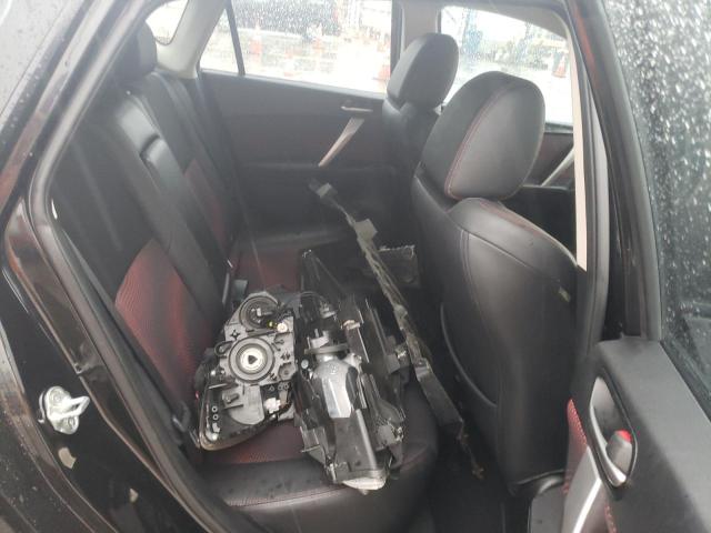 JM1BL1L36D1806954 - 2013 MAZDA SPEED 3 BLACK photo 10