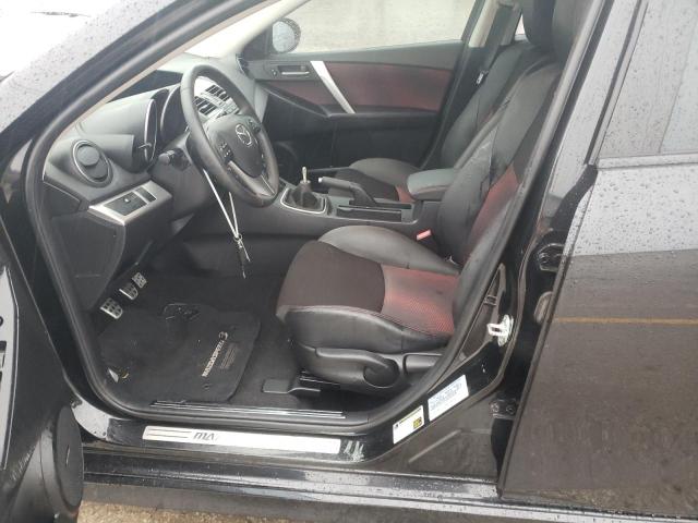 JM1BL1L36D1806954 - 2013 MAZDA SPEED 3 BLACK photo 7