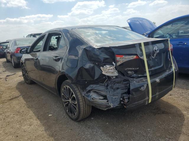 2T1BURHEXGC656434 - 2016 TOYOTA COROLLA L BLACK photo 2