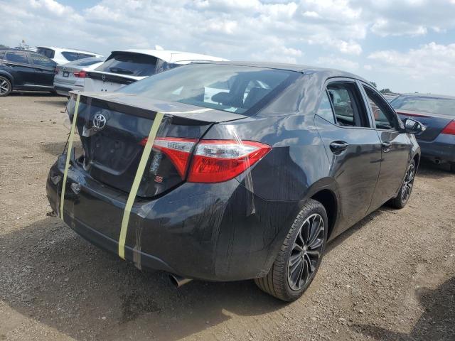 2T1BURHEXGC656434 - 2016 TOYOTA COROLLA L BLACK photo 3