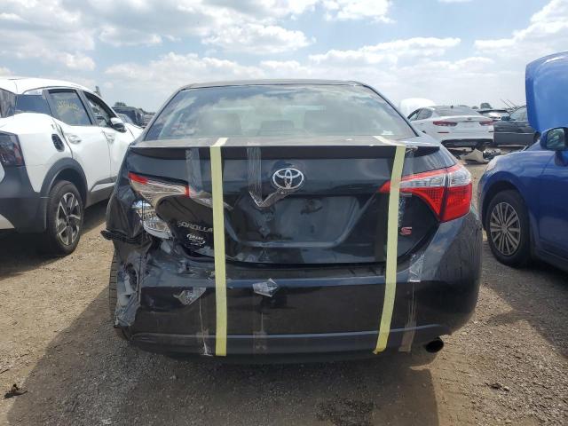 2T1BURHEXGC656434 - 2016 TOYOTA COROLLA L BLACK photo 6