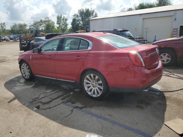 1LNHL9DR8BG609690 - 2011 LINCOLN MKS წითელი ფოტო 2