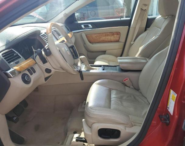 1LNHL9DR8BG609690 - 2011 LINCOLN MKS წითელი ფოტო 7