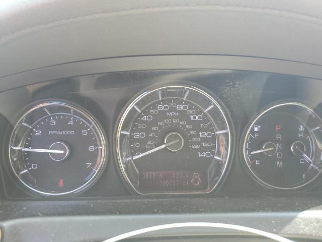 1LNHL9DR8BG609690 - 2011 LINCOLN MKS წითელი ფოტო 9