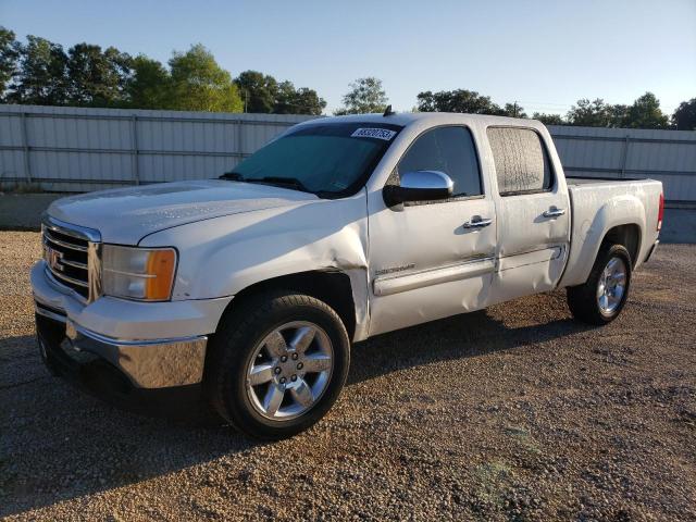 3GTP1VE05DG105118 - 2013 GMC SIERRA C1500 SLE WHITE photo 1