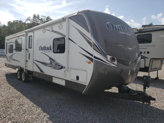 4YDT31624DB453161 - 2013 KEYSTONE OUTBACK WHITE photo 1