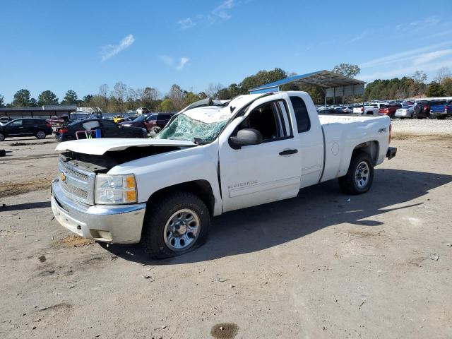 1GCRKSEA4CZ140583 - 2012 CHEVROLET SILVERADO WHITE photo 1