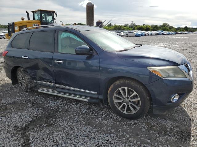 5N1AR2MN9DC649890 - 2013 NISSAN PATHFINDER S ლურჯი ფოტო 4